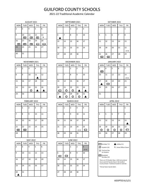 Court Calendar Guilford County